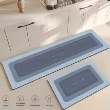 Alfombra Súper Absorbente y Antideslizante para Cocina y Baño