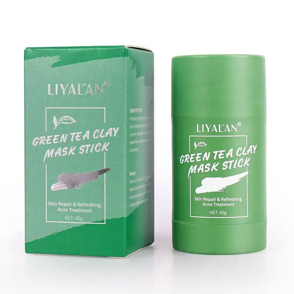 🌿 LIYAL’AN – Mascarilla de Té Verde en Barra (45 g)